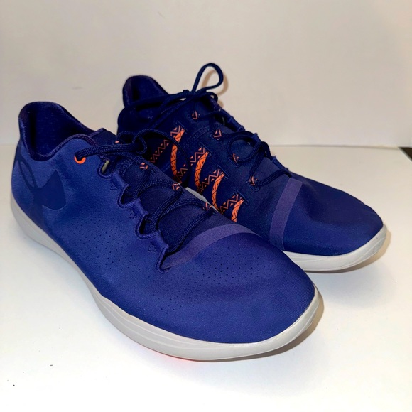 Womens Blue & Orange Under Armour Street Precision Tennis Shoes, 9.5 - Picture 1 of 7